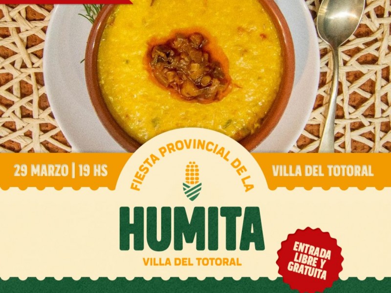 Primera Fiesta Provincial de la Humita en Villa del Totoral